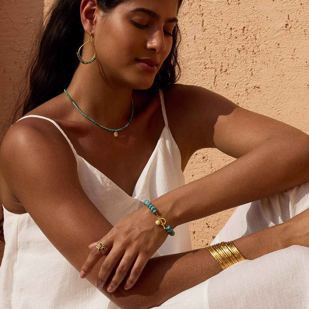Serene Spirit Howlite Toggle Bracelet