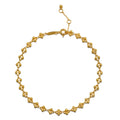 Illuminating Energy Gold Anklet