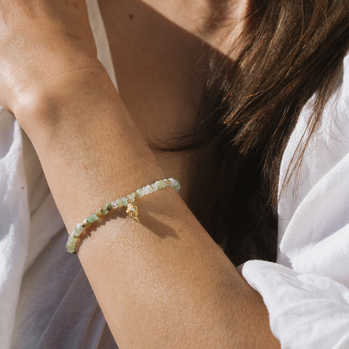 Nurtured by Love Shell Opal Bracelet