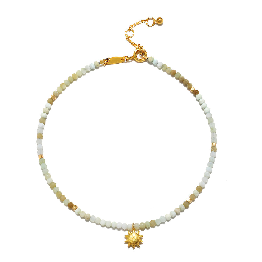 New Dawn Peruvian Opal Anklet
