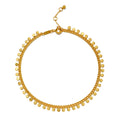 Shine a Light Gold Coin Chain Anklet