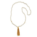 Awaken Harmony Mother of Pearl Tassel Mala